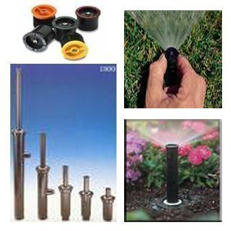 Rain Bird Versenkregner / Rasensprenger 1812-SAM inkl. VAN-Düse nach Wahl (mit Auslaufsperrventil)