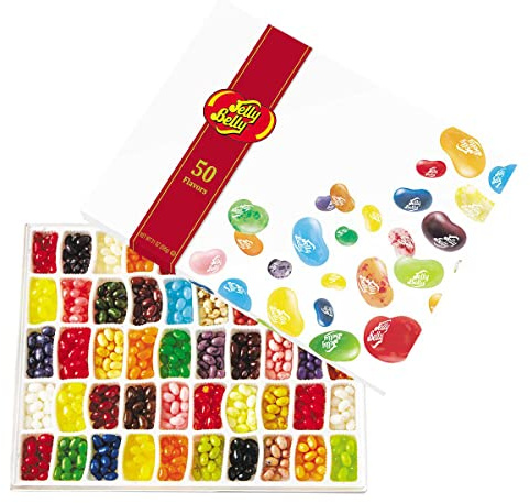 Jelly Belly Gold Classic - Caja de regalo de 50 sabores de 595 g