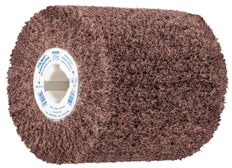 PFERD POLINOX Schleifwalze PNL | 100 x 100 mm, Keilnut 19 mm, Korund A100 | 44641010 – für Feinschliff & Finish