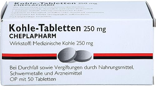 Kohle Tabletten Boxo-Pharm Tbl., 50 St. Tabletten