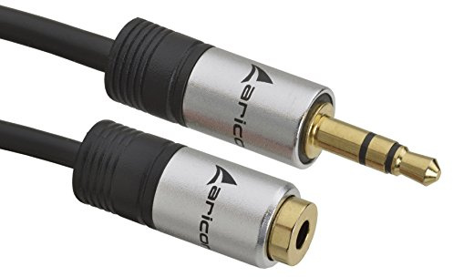 câble de rallonge de la prise aricona - rallonge du câble audio AUX 3,5 mm / 2 mètres