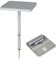 Bo-Camp Mini Campingtisch Alu - Beistelltisch Angel Tisch bivvy Hocker - 3 Höhen