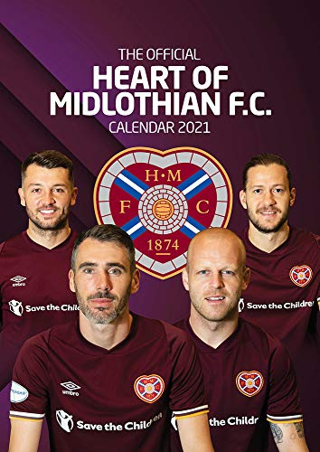 The Official Heart of Midlothian Fc 2021 Calendar