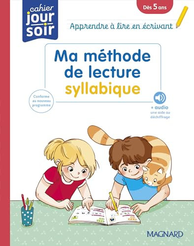 Ma méthode de lecture syllabique - Cahier Jour Soir: Apprendre à lire en écrivant