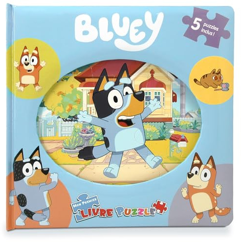 Bluey - MON PREMIER LIVRE PUZZLE