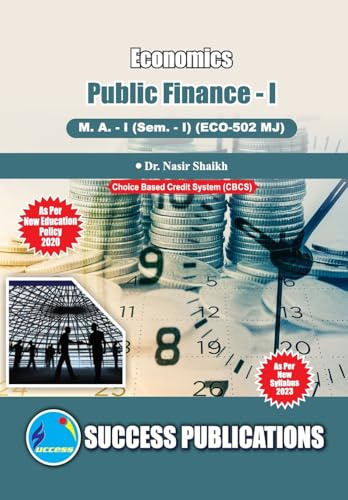 Public Finance - I,First Year ,M.A,Sem-I-English