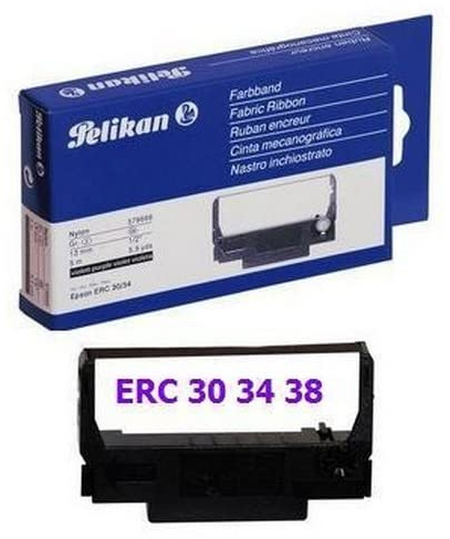 Pelikan Farbband Gruppe 655 Nylon für Epson ERC 30/34/38 Universal, 13 mm x 5 m, violett