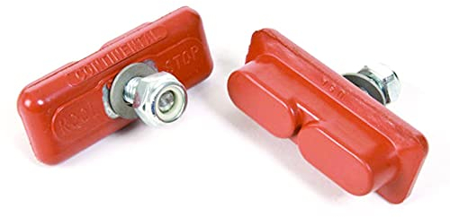 Kool Stop Continental Bremssattelpads Gewindestangen Lachs Paar