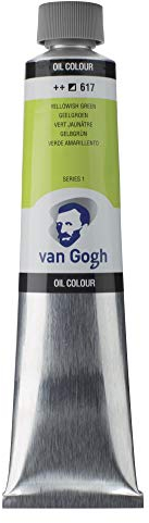 Van Gogh Peinture couleurs à l'huile, Tube 200ml, Vert jaunâtre 617