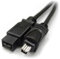 Hamlet 1.8 m câble adaptateur Firewire 800 9/400 M-M noir pour ordinateur personnel