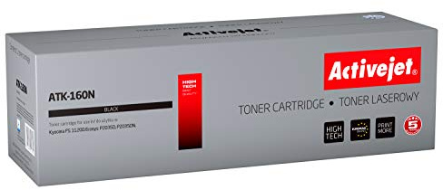 activejet TÃ“NER ATK-160N (REEMPLAZO para KYOCERA TK-160 - Supreme - 2500 PÁGINAS - Negro)