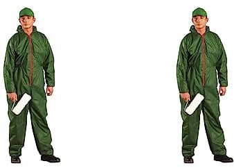 Reis KOM Maleranzug | Ganzkörperanzug | Overall | Schutzanzug | Lackieranzug | Grün | L Größe