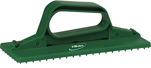Vikan 55102 Hand Model Pad Holder, Green, 235mm Length, 100mm Width, 80mm Height
