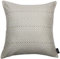 McAlister Textiles Colorado | Kissenbezug für Kissen in natürlichem Taupe | 43 x 43 cm | Gewobenes geometrisches Jacquard Muster | Ethno-Design Deko Kissenhülle für Sofa, Couch