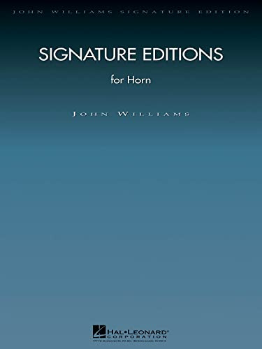 John Williams-Signature Editions for Horn-Horn-BOOK