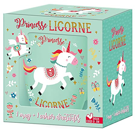 Princesse licorne - coffret avec mug