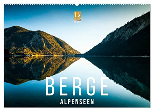 Berge. Alpenseen (Wandkalender 2026 DIN A2 quer), CALVENDO Monatskalender: Eindrucksvolle Motive aus der Alpenregion in 4 Jahreszeiten (CALVENDO Natur)