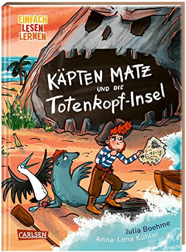 Käpten Matz und die Totenkopf-Insel: Einfach Lesen Lernen | Rasante Piratengeschichte für Leseanfänger*innen ab 6 Jahren mit vielen Comic-Sprechblasen - 2. Lesestufe