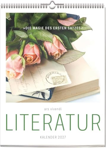 Literatur-Kalender 2027 – Die Magie des ersten Satzes · Wochenkalender mit stimmungsvollen Fotografien & Romananfängen · Geschenk für Bücherfreunde & Leseratten