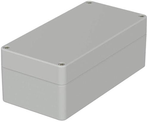 Bopla EUROMAS M 219 02219000 Industrie-Gehäuse 160 x 80 x 60 Polycarbonat Lichtgrau (RAL 7035) 1 St.
