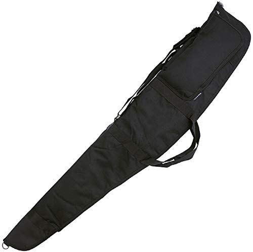 Anglo Arms - Luxus Schwarze Gepolsterte Gewehr Schrotflinte Schutzhülle Länger für Schalldämpfer