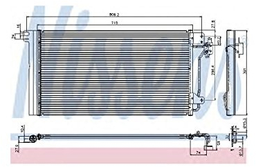 Nissens 94604 Klimakondensator