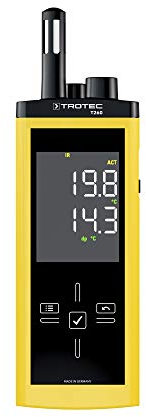 TROTEC T260 Infrarot-Thermohygrometer Lufttemperatur relative Feuchte messen Messgerät digital