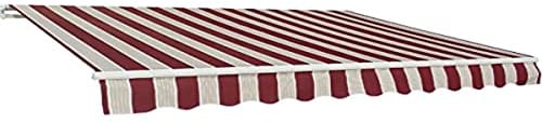 Linea Garden Friend T1372011/E, Tenda Barra Quadra profondità 200 cm, Lunghezza 250 cm, Rosso