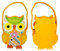 hegro-grosshandel 12 Filztasche Eule - Filz -Frühling/Filztasche Ostern Frühling