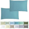 P'tit Basile - Kissenbezug 40x60 cm - 2er Pack Baby Kopkissenbezüge Für Babywiege - Nordisch Blau - 100% Bio-Baumwolle 57 Fäden/cm² ohne schädliche Substanz - Für Kinder Bett 60x120 70x140 cm