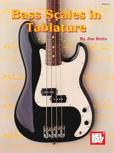 Bass Scales in Tablature
