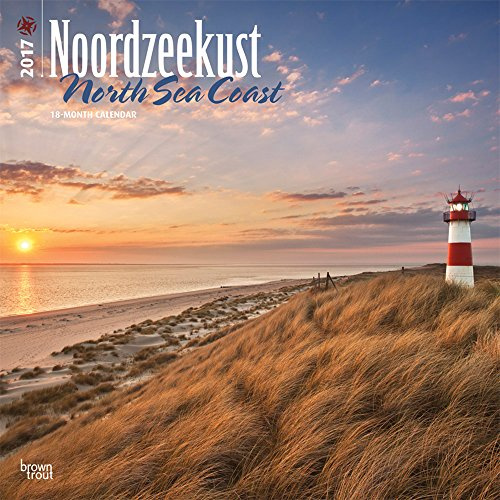 Noordzeekust - North Sea Coast - Nordseeküste 2017 - 18-Monatskalender mit freier TravelDays-App: Original BrownTrout-Kalender [Mehrsprachig] [Kalender] (Wall-Kalender)