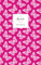 Butterfly Notebook - Ruled Pages - 5x8 - Premium Taccuino (Magenta)