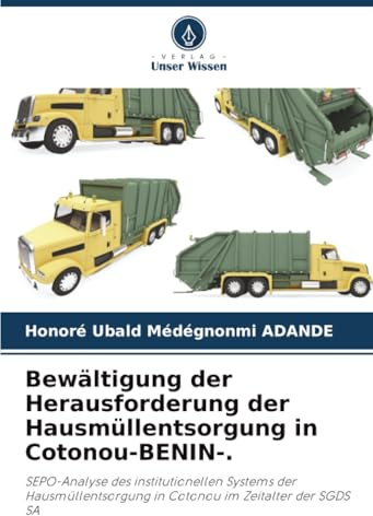 Bewältigung der Herausforderung der Hausmüllentsorgung in Cotonou-BENIN-.: SEPO-Analyse des institutionellen Systems der Hausmüllentsorgung in Cotonou im Zeitalter der SGDS SA