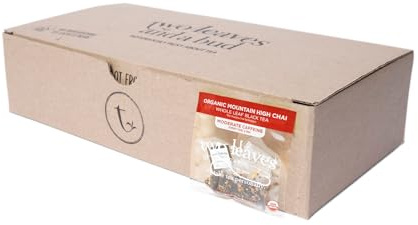 Two Leaves and a Bud Organic Mountain High Chai Tea Bags, 100 Ct