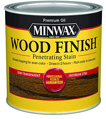 Minwax Wood Finish, Jacobean, 1/2 Pint