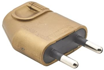 Debflex 713640 - Presa elettrica maschio - Spina maschio - Spina maschio - Spina maschio - Spina maschio - Spina maschio Pin D.4mm Protegees | Oro - Debflex - 713640