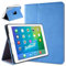 doupi Rotatif Housse pour iPad Air 2, Deluxe 360 Degrés Smart Coque de Protection Simili Cuir Coque Cover et Case, Bleu