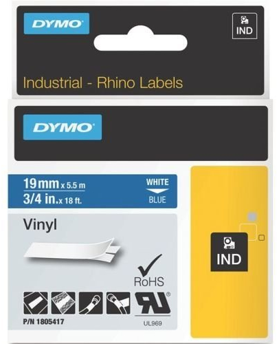 DYMO Original 1805417 /, Premium Nylonband, Blau