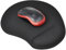 TRIXES Black Mouse Pad/Mat ‘Small’ with Comfort Cushion Support