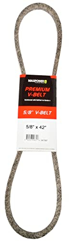 MAXPOWER | Courroies 347587, renforcé au kevlar, 5/8'' x 42'' - 5L420 - longueur extérieure L(a) 1070 mm