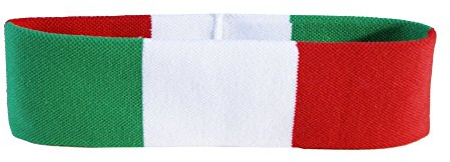 Flaggenfritze® Stirnband mit Italien Flagge