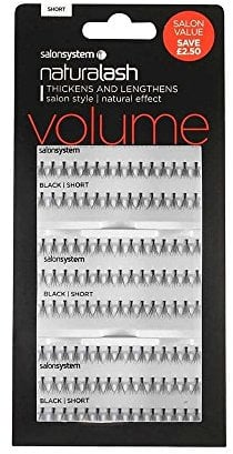 Salon System Individual Lashes SALON VALUE PACK Black Short