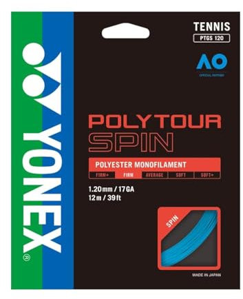 Yonex Polytour spin 120 corda da tennis set