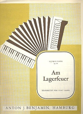Am Lagerfeuer: Charakterstück. op. 50. Akkordeon.