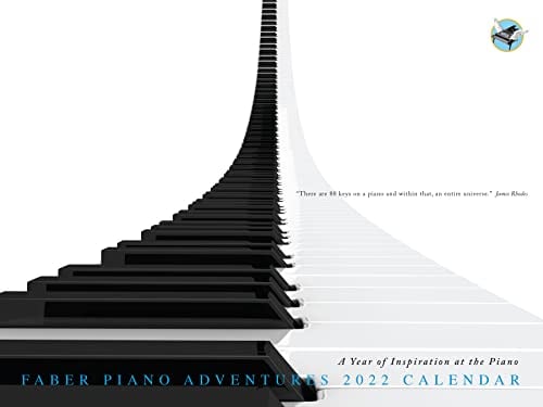 Faber Piano Adventures 2022 Calendar: A Year of Inspiration at the Piano