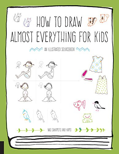 Quarry Books How to Draw Almost Everything for Kids: An Illustrated Sourcebook,215.9mm x 279.4mm