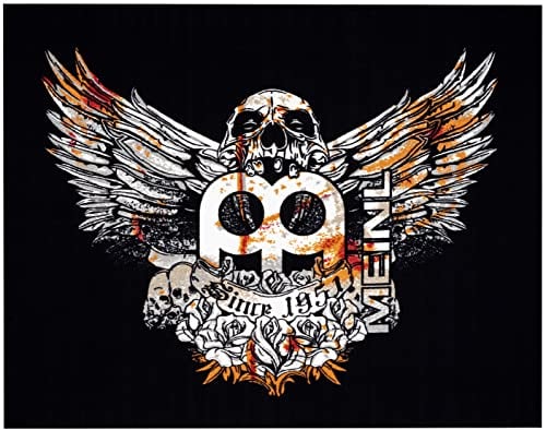 Meinl Cymbals Drum Rug Schlagzeugteppich 1,60 x 2 Meter für Standard Setups - rutschfester Boden, dicht gewebter Stoff – Drumset Zubehör, Jawbreaker (MDR-JB)