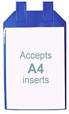 Magnetic Wrap-Around Pocket - A4 Vertical - H.297 x W.210 - Pack of 10