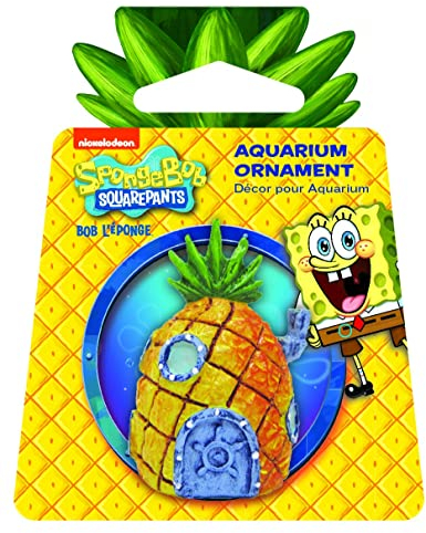 Decorazione acquario con casa ananas di SpongeBob